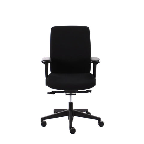 Workliving NPR1813 Ramblas Comfort Black Edition - Kontorstol Ergonomisk design ARBO