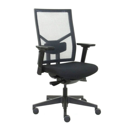 Workliving Zuidas Mesh Sort udgave - Sæde i Regain - Kontorstol Ergonomisk design (N)EN 1335