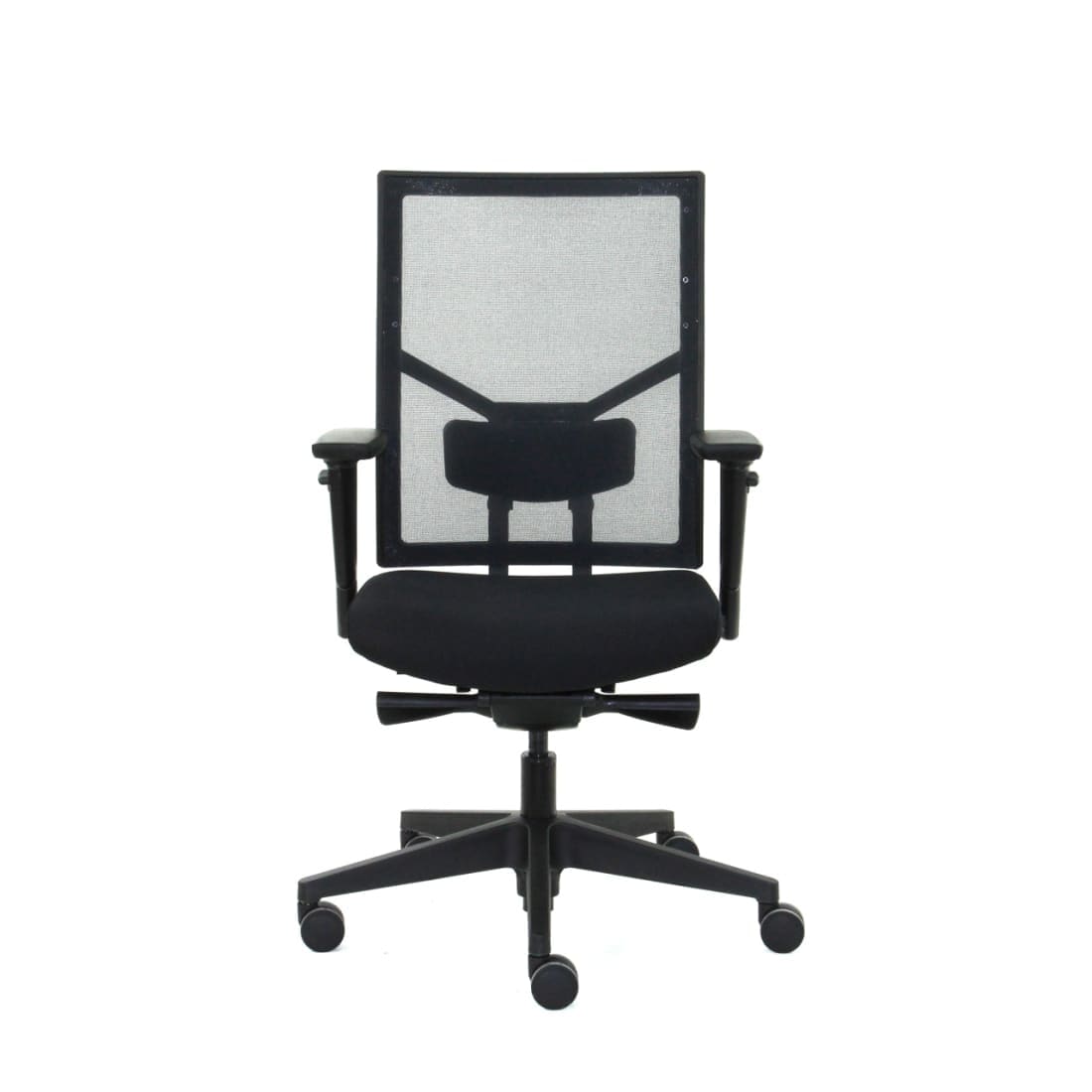 Workliving Zuidas Mesh Sort udgave - Sæde i Regain - Kontorstol Ergonomisk design (N)EN 1335