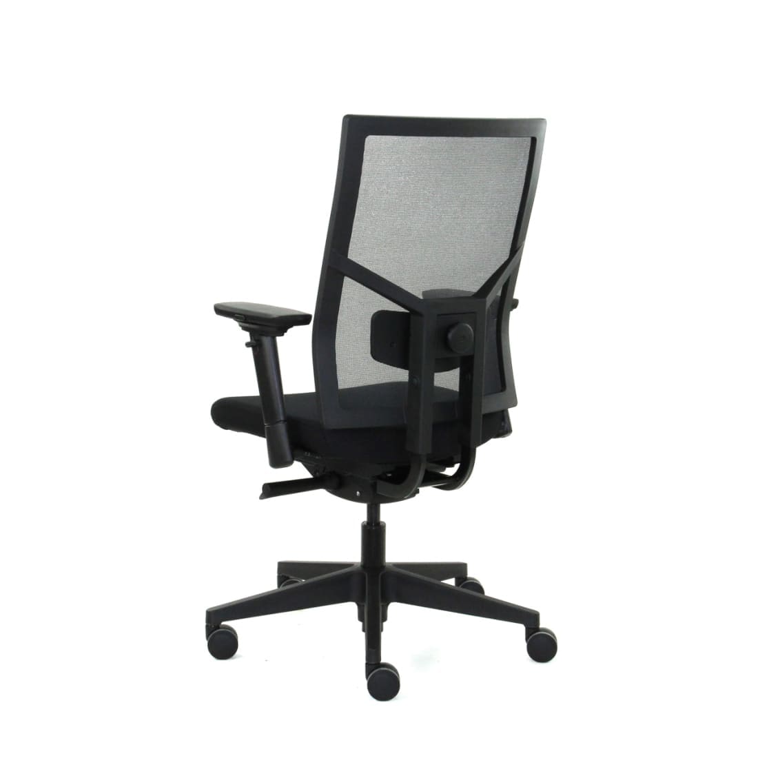 Workliving Zuidas Mesh Sort udgave - Sæde i Regain - Kontorstol Ergonomisk design (N)EN 1335