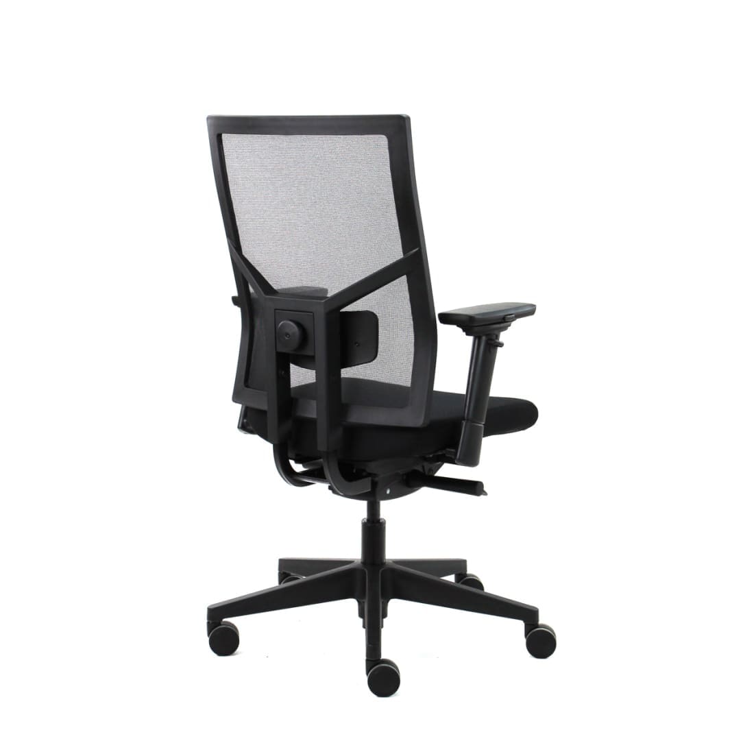Workliving Zuidas Mesh Sort udgave - Sæde i Regain - Kontorstol Ergonomisk design (N)EN 1335