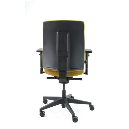 Workliving Eva Comfort Yellow Regain - Ergonomisk kontorstol (N)EN 1335