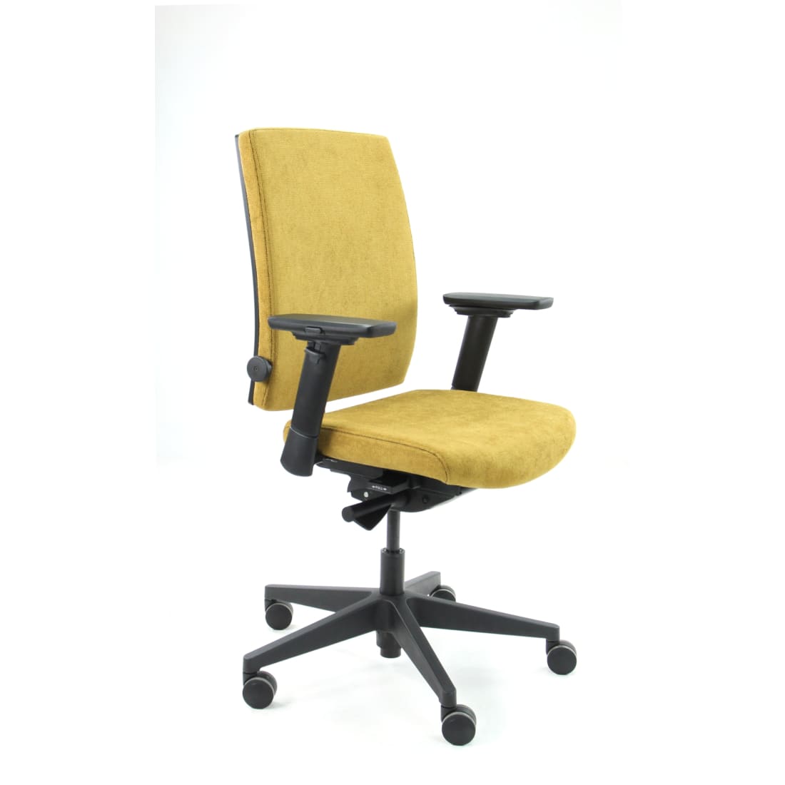 Workliving Eva Comfort Yellow Regain - Ergonomisk kontorstol (N)EN 1335