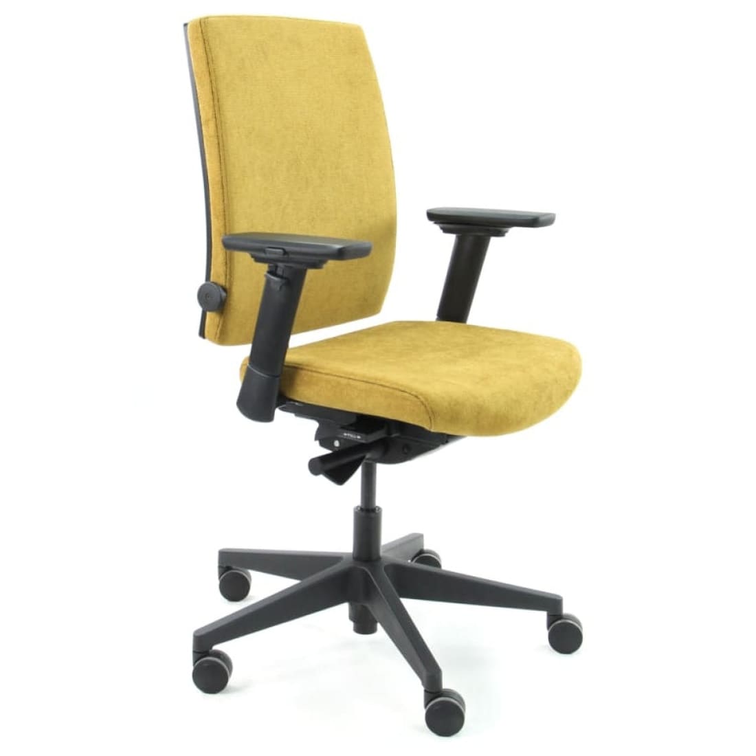 Workliving Eva Comfort Yellow Regain - Ergonomisk kontorstol (N)EN 1335
