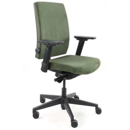 Workliving Eva Comfort Grøn Regain - Ergonomisk kontorstol (N)EN 1335