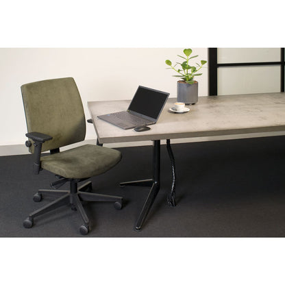 Workliving Eva Comfort Grøn Regain - Ergonomisk kontorstol (N)EN 1335