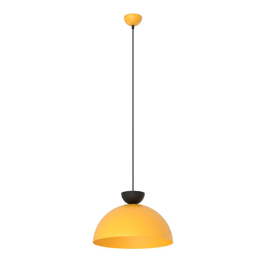 Lunaro 1L pendellampe sort/orange