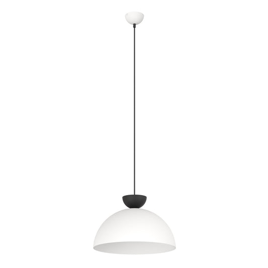 Lunaro 1L pendellampe hvid/sort