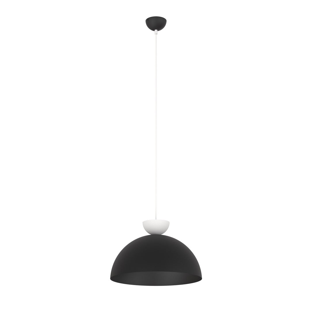 Lunaro 1L pendellampe sort/hvid