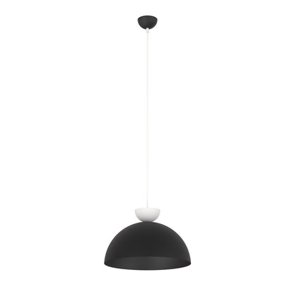 Lunaro 1L pendellampe sort/hvid