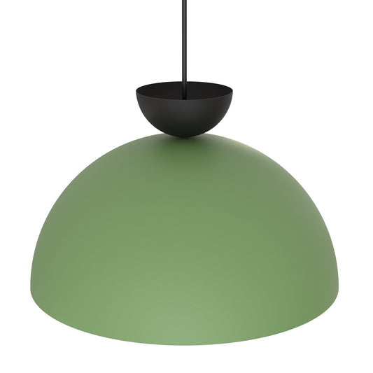 Lunaro 1L pendellampe sort/grøn