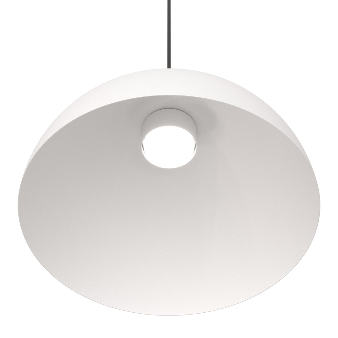 Lunaro 1L pendant light white/black