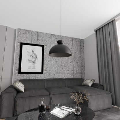 Lunaro 1L pendellampe sort