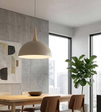 Nautica 1L pendellampe mokka