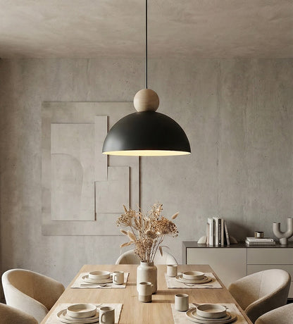 Kaki 1M loftlampe sort