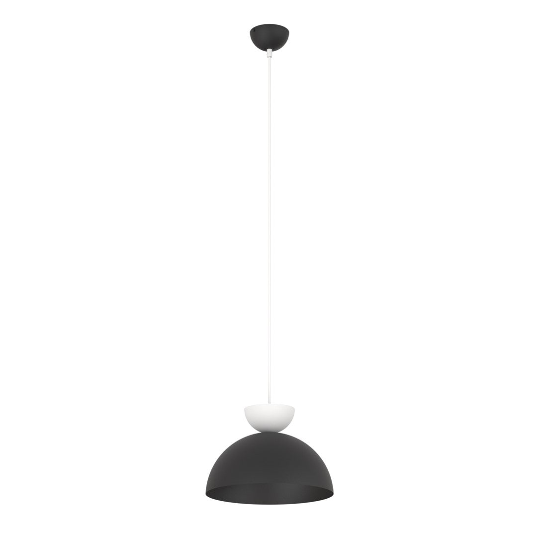 Lunaro 1S pendellampe sort/hvid