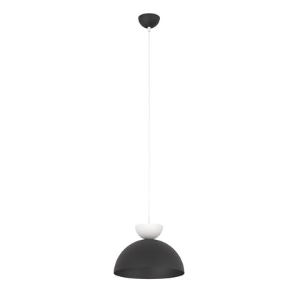Lunaro 1S pendellampe sort/hvid