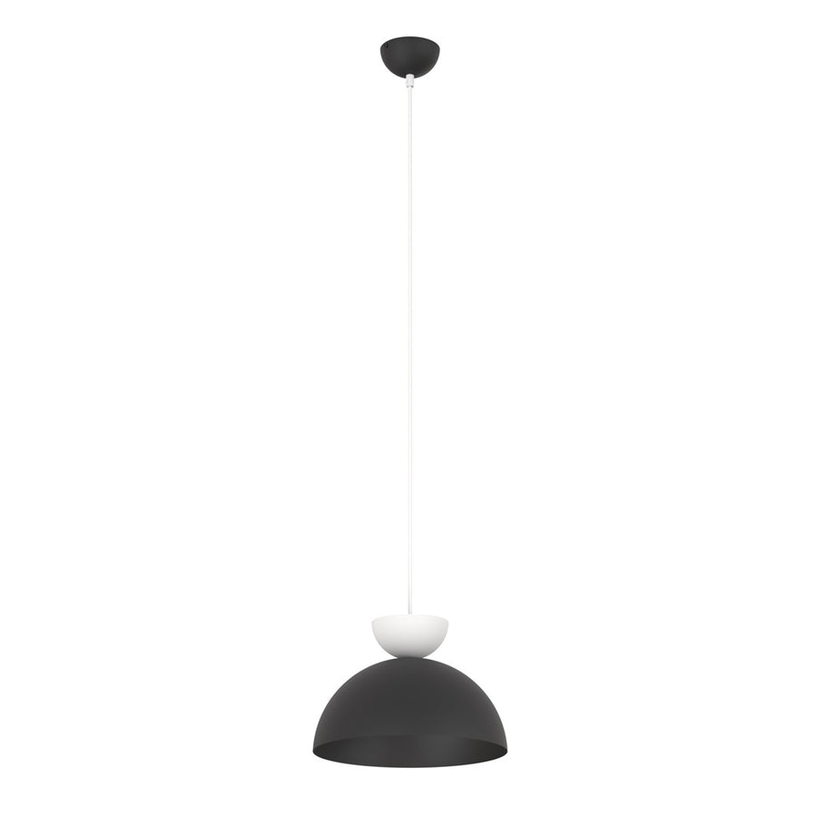 Lunaro 1S pendellampe sort/hvid