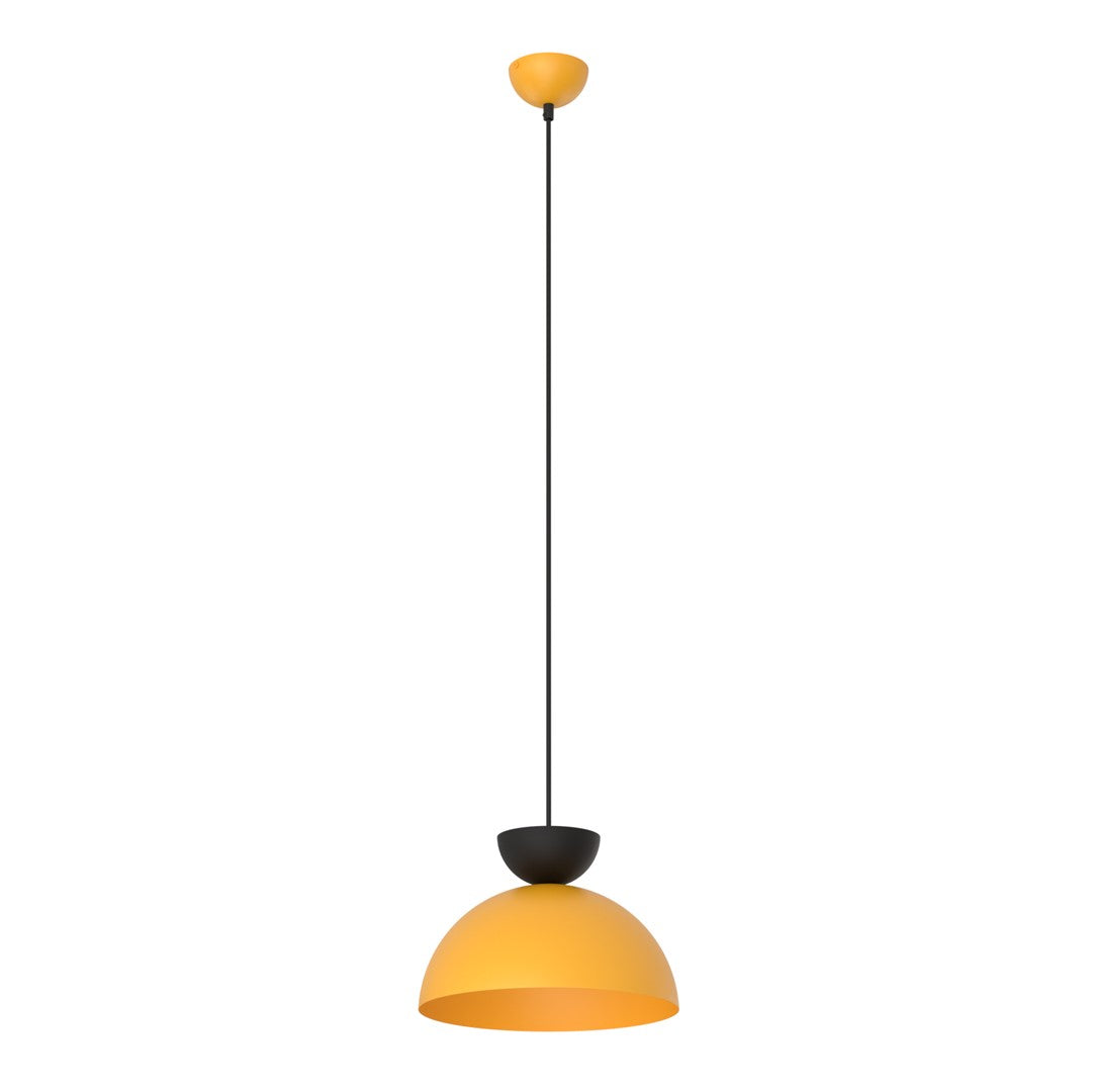 Lunaro 1S pendellampe sort/orange