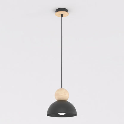 Kaki 1S loftlampe sort