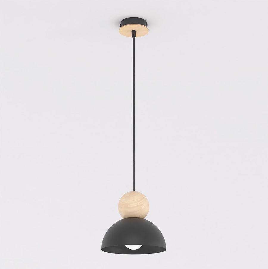 Kaki 1S loftlampe sort