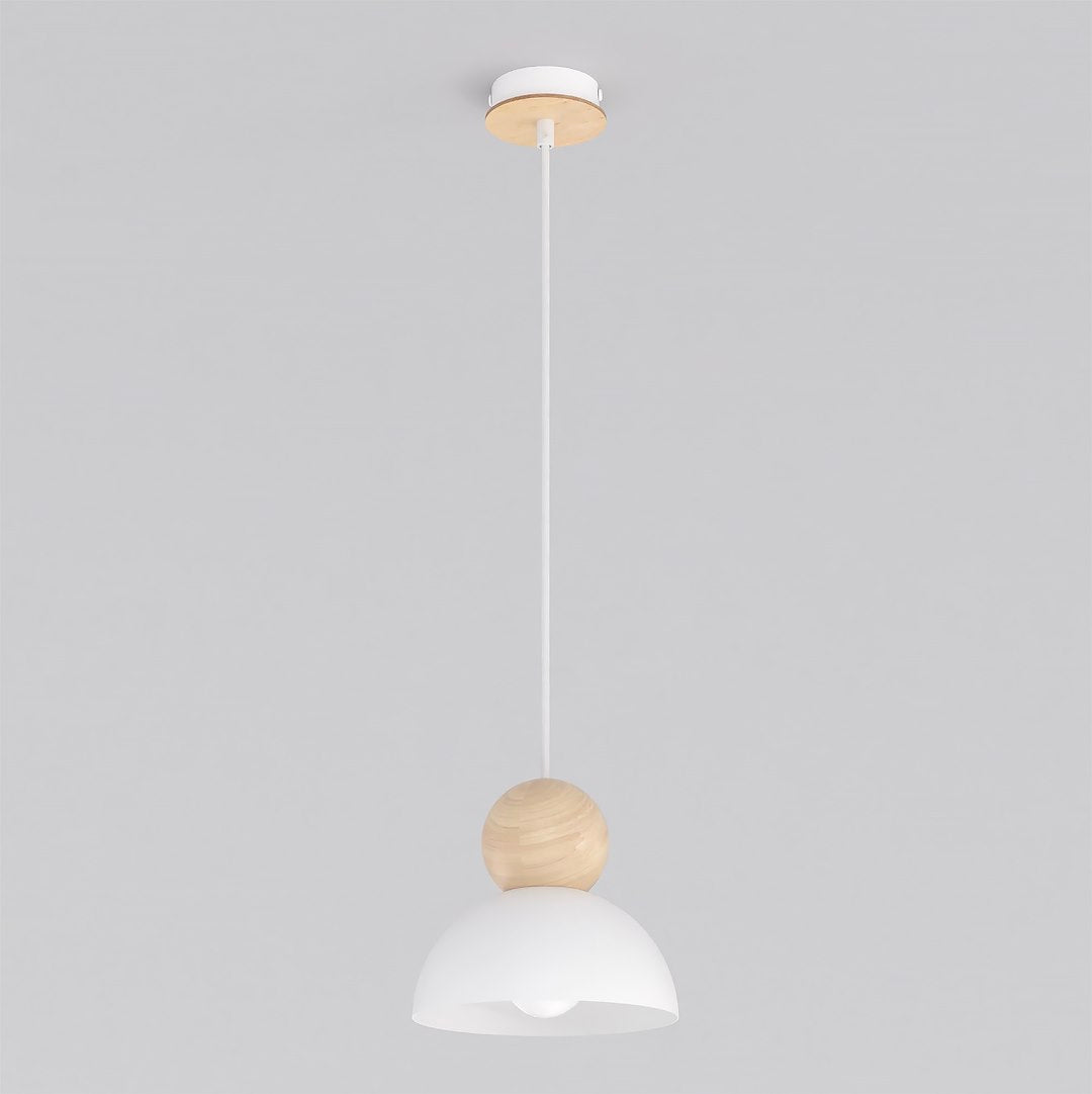 Kaki 1S loftlampe hvid