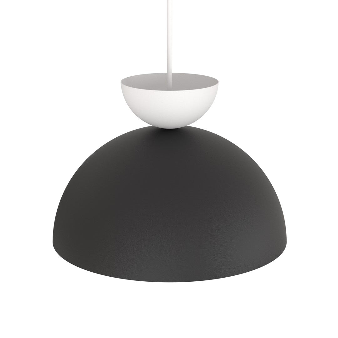 Lunaro 1S pendellampe sort/hvid