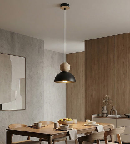Kaki 1S loftlampe sort