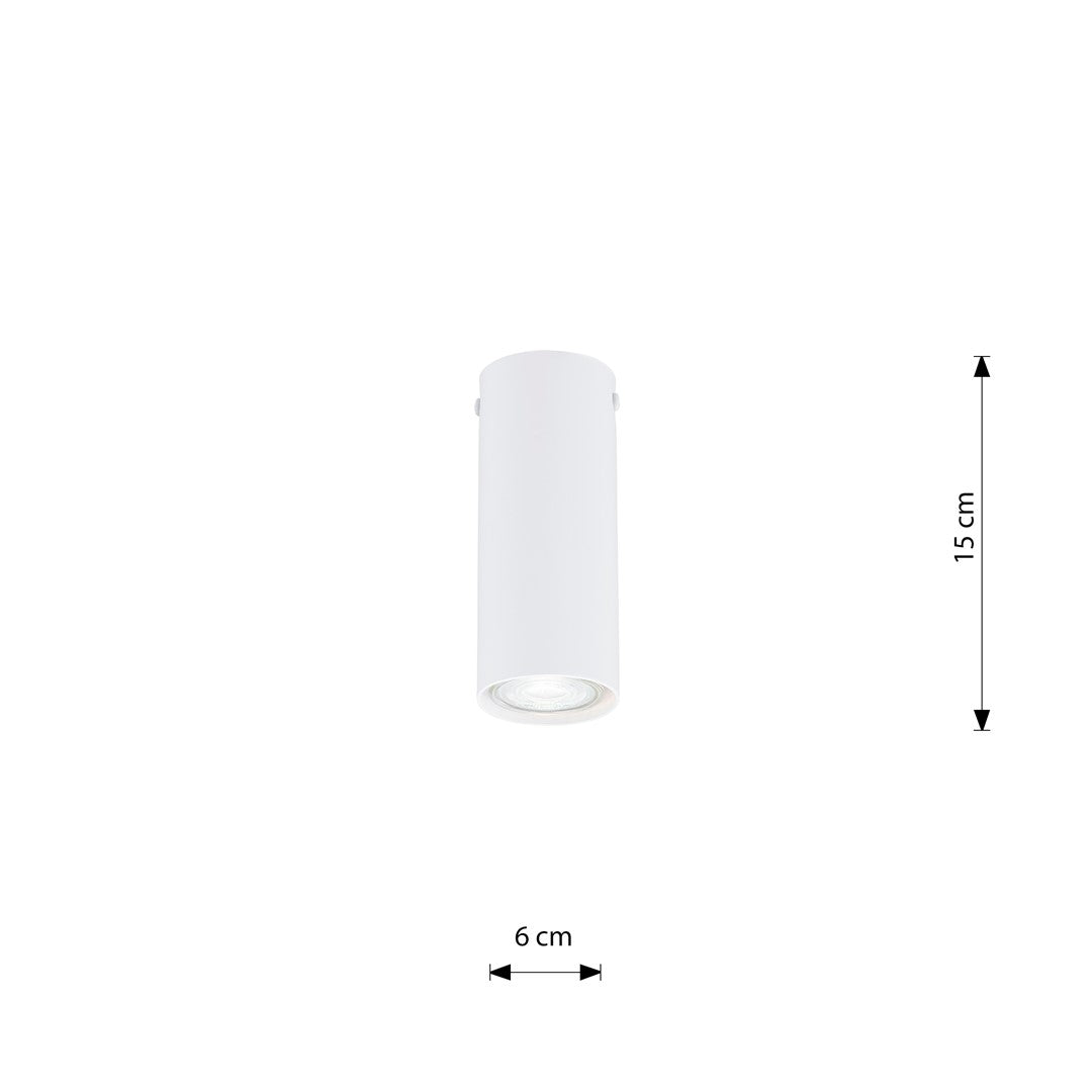 Tecno 1S loftspot hvid