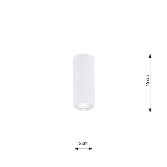 Tecno 1S loftspot hvid