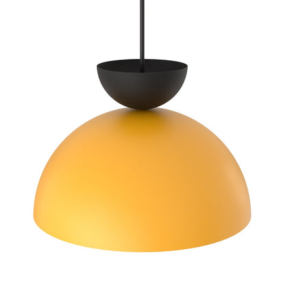 Lunaro 1S pendellampe sort/orange