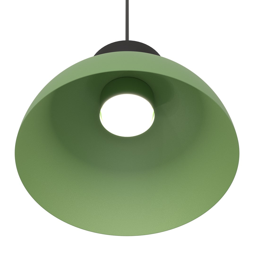 Lunaro 1S pendellampe sort/grøn