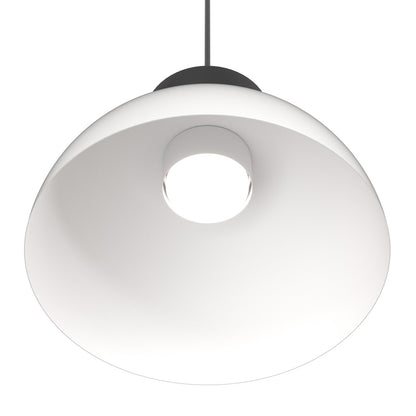 Lunaro 1S pendellampe hvid/sort
