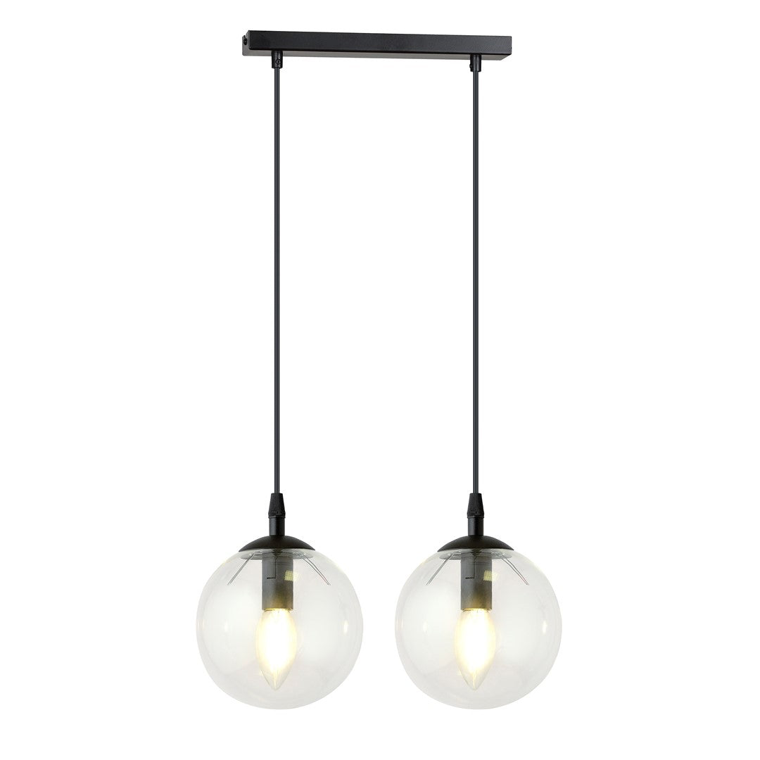Cosmo 2 pendellampe transparent