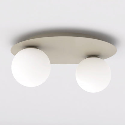 Solar 2 loftlampe mokka/opal
