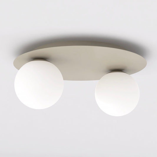 Solar 2 loftlampe mokka/opal