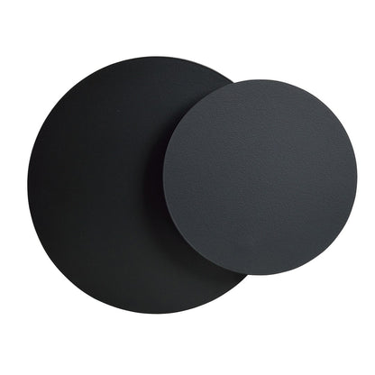Circle 1c væglampe sort