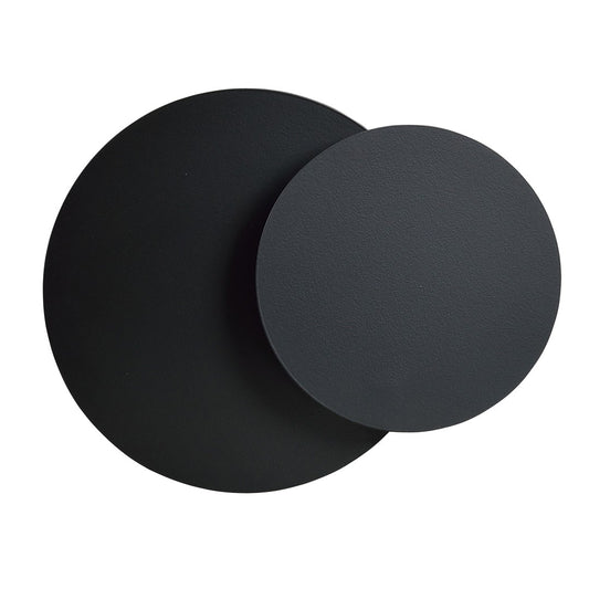 Circle 1c væglampe sort