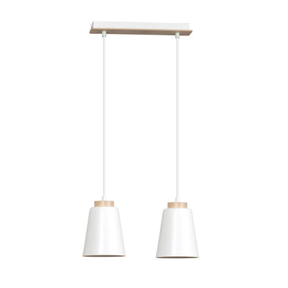 Bolero 2 pendellampe hvid