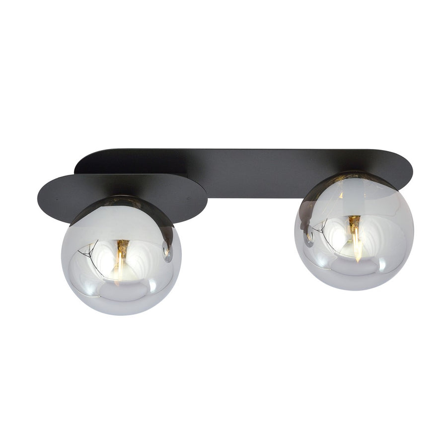 Plaza 2 loftlampe sort/grafit