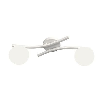 Opus 2 loftlampe hvid/opal