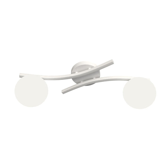 Opus 2 loftlampe hvid/opal