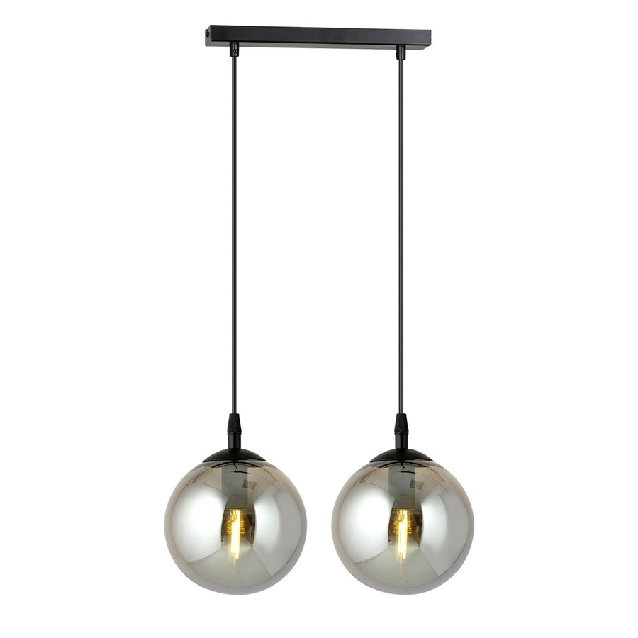 Cosmo 2 pendant light black/graphite