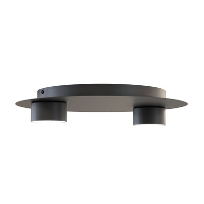 Bolx 2 loftlampe sort