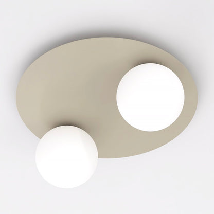 Solar 2 loftlampe mokka/opal