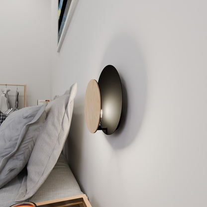 Circle 1a væglampe sort