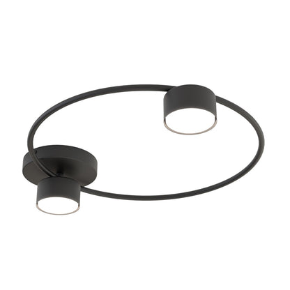Lucio 2 loftlampe sort