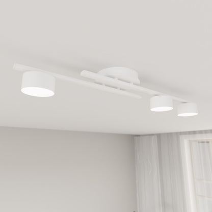 Fragment 3 loftlampe hvid