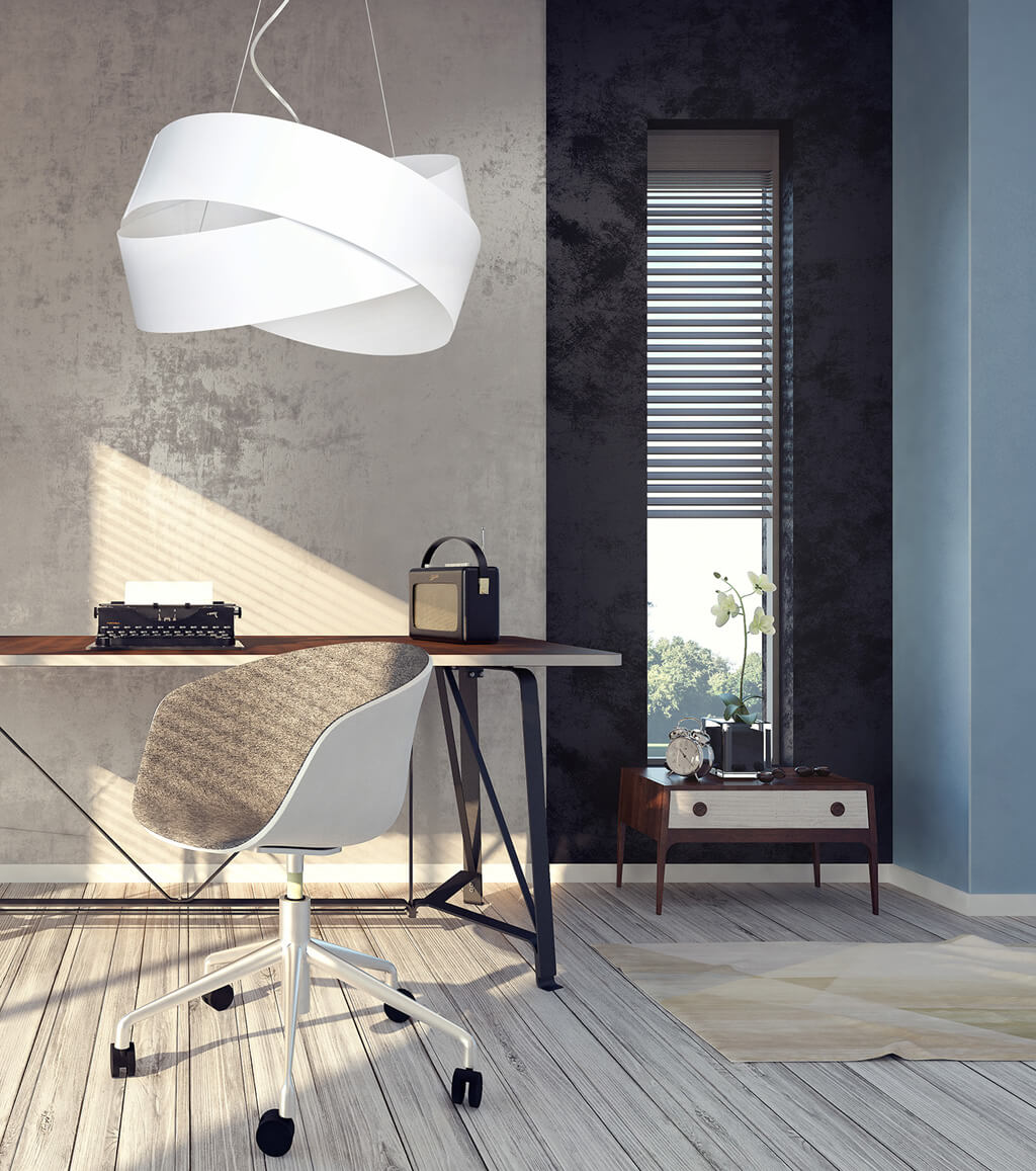 Vieno loftlampe hvid