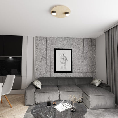 Pixo 2 loftlampe sort